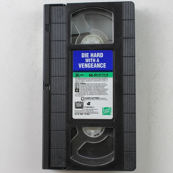Die Hard With a Vengeance VHS 1995 20th Century Bruce Willis Samuel L Jackson