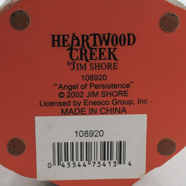 Vintage Jim Shore 2002 Angel of Persistence Figurine Heartwood Creek #108920