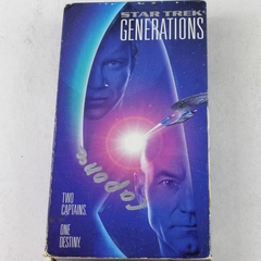 Star Trek Generations VHS 1995 Paramount William Shatner Patrick Stewart
