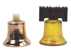 Lot of 2 Vintage Avon Liberty Bell Tribute After Shave Collectibles