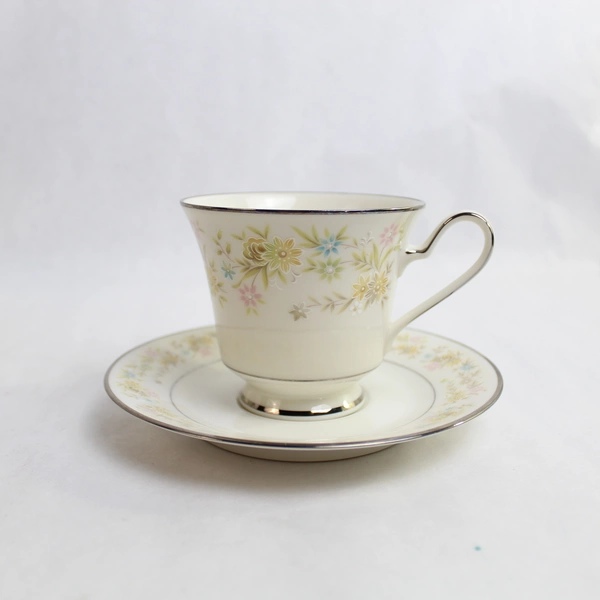 Set of 4 Vintage Noritake Cup and Saucer Sets Blossom Time 7150 China Japan