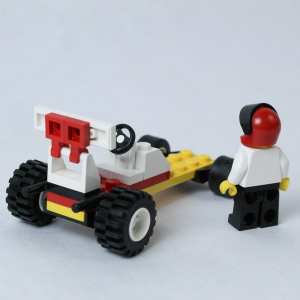 LEGO 1250 Shell Dragster Mini Classic Set Vintage No Box Good Condition