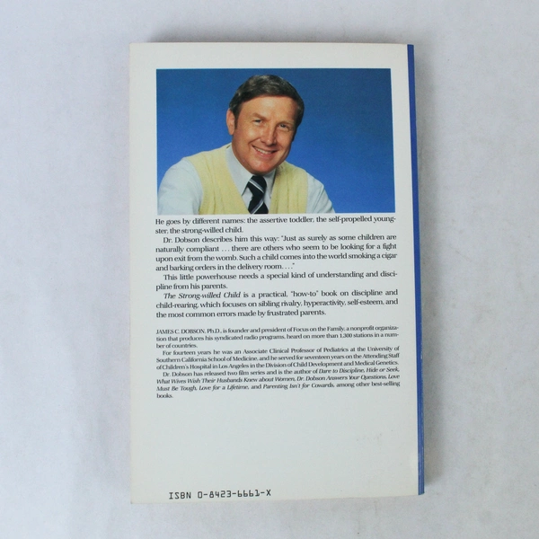 The Strong Willed Child Birth Through Adolescence Dr. James Dobson 1978 PB