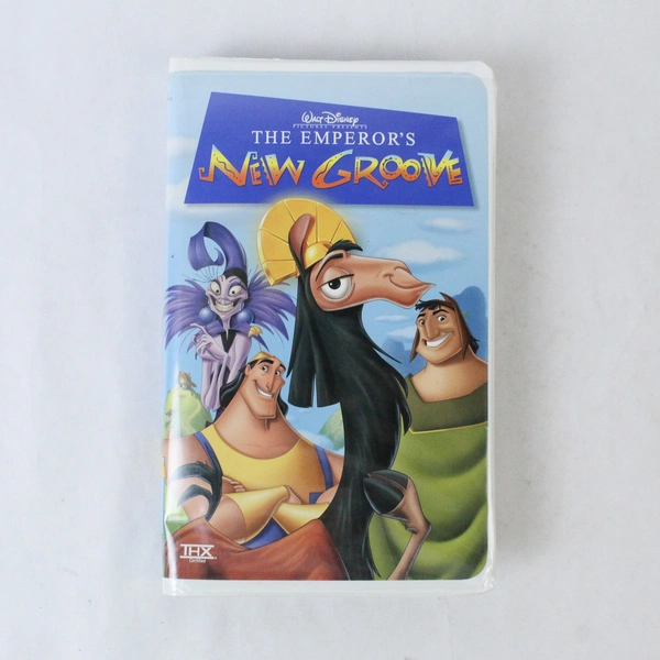 The Emperor's New Groove VHS Movie 2000 Disney David Spade Patrick Warburton