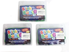 3 Packs of 5 LED Light-Up Green Balloons for Birthdays & St. Patrick's Day
