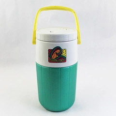 Coleman Retro Water Jug Cooler Ice Chest with Faucet Green Yellow Handle
