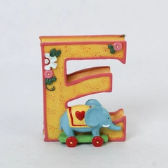 1999 Mary Engelbreit Alphabet Letter E for Elephant Collectible Decor