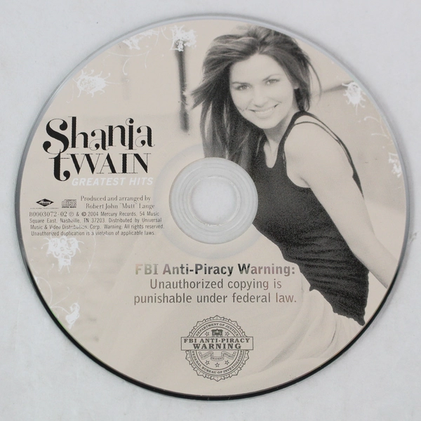 Shania Twain Greatest Hits 2004 Mercury Records CD