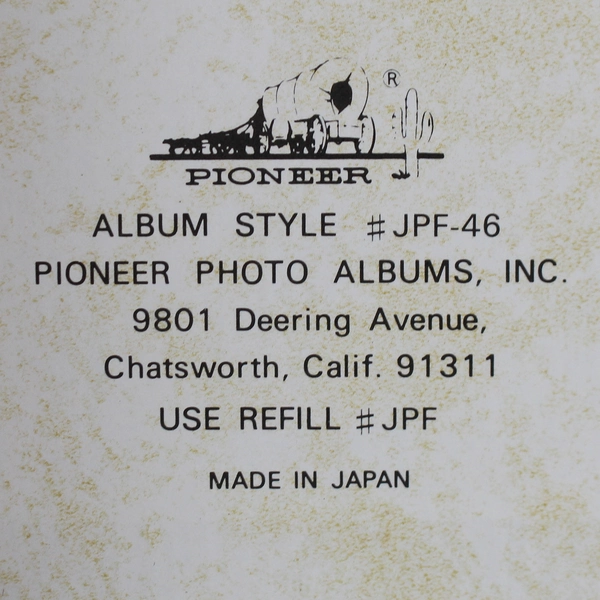 Pioneer New Unused Red Photo Slip In Pocket Album Cellophane Dust Jacket 