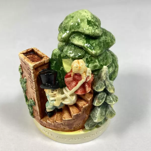 Vintage Sebastian Miniatures Jack and Jill Went Up A Hill 6401 With The Box