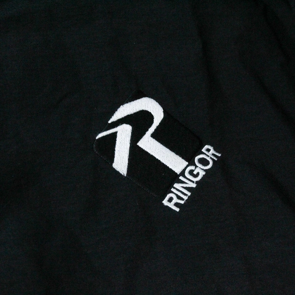 Ringor Milwaukie Softball Pullover Jacket Men's Size L Black 1/4 Zip Windbreaker