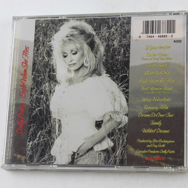 Dolly Parton Eagle When She Flies CD 1991 Country Album Good Condition