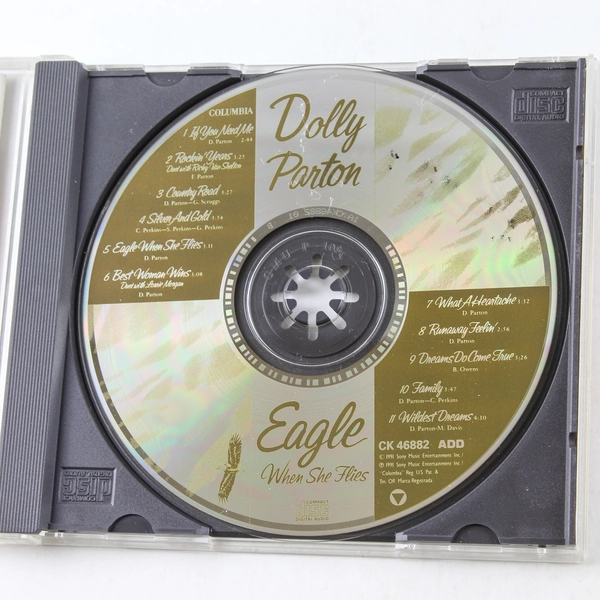 Dolly Parton Eagle When She Flies CD 1991 Country Album Good Condition
