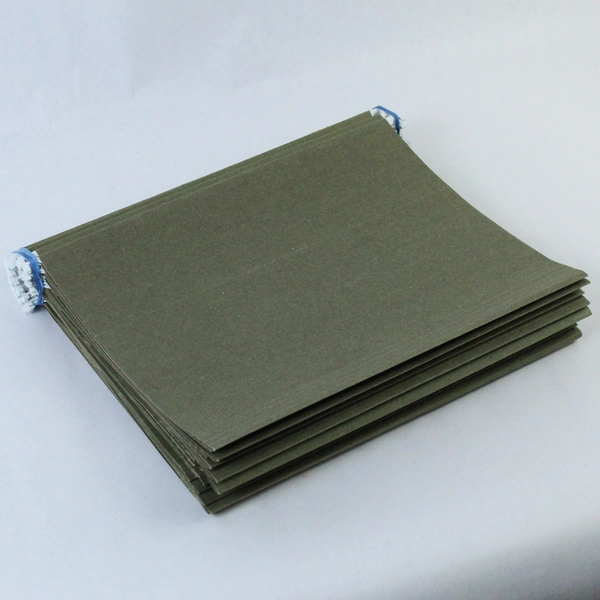 Lot of 25 Green Letter Size Hanging File Folders Home Office Supplies Pre-Owned