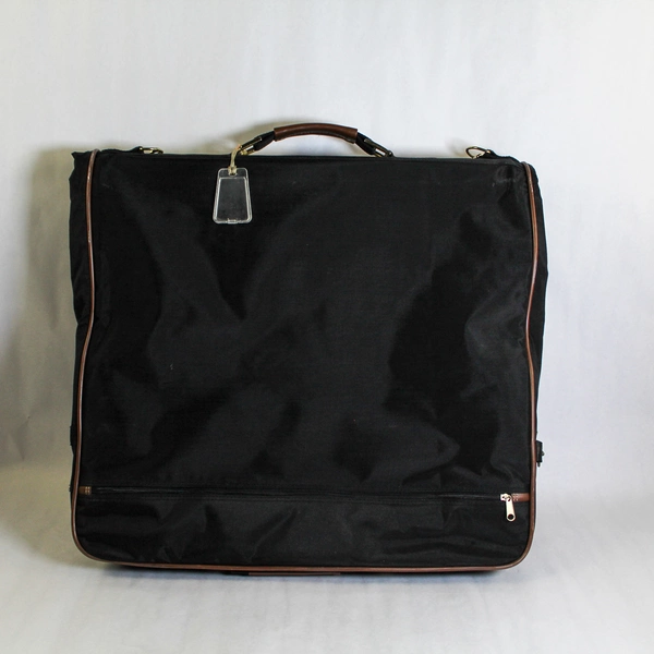Hampshire Black Canvas Bag Case Luggage Folding Handle Travel Clothes Toiletries