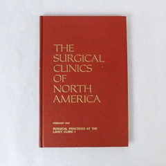 Vintage The Surgical Clinics of North America February 1985 Volume 65 Number 1