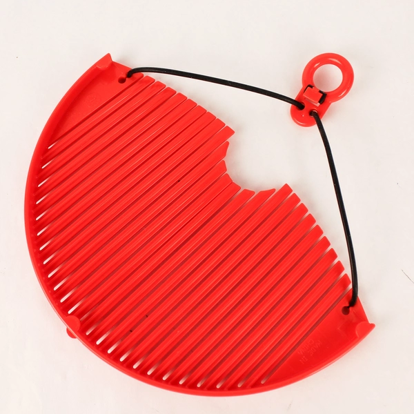 Snap On Strainer Red Pasta Kitchen Gadget Tool Half Round Cooking 