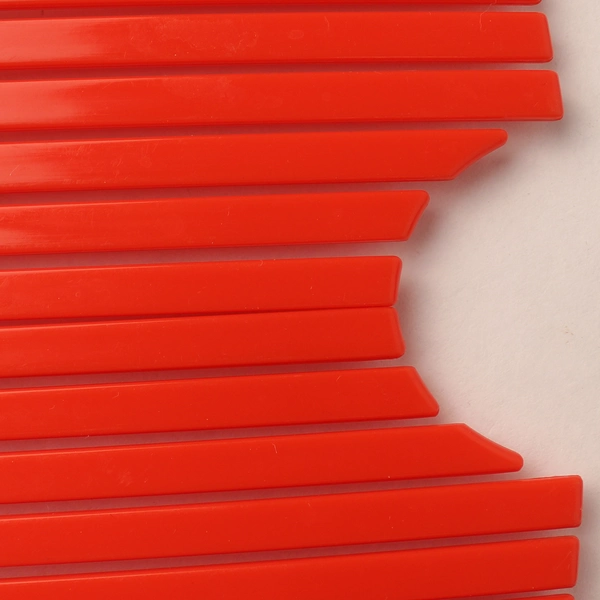 Snap On Strainer Red Pasta Kitchen Gadget Tool Half Round Cooking 
