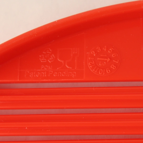 Snap On Strainer Red Pasta Kitchen Gadget Tool Half Round Cooking 