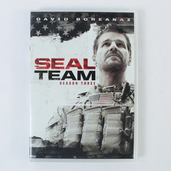 SEAL Team Season Three DVD Boxed Set 2020 CBS Studios David Boreanaz Drama