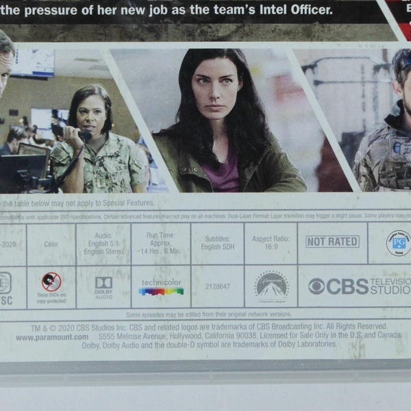 SEAL Team Season Three DVD Boxed Set 2020 CBS Studios David Boreanaz Drama