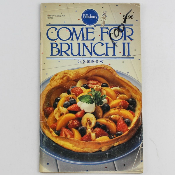 Pillsbury Come For Brunch II Cookbook 1984 Good Pre-Owned Condition