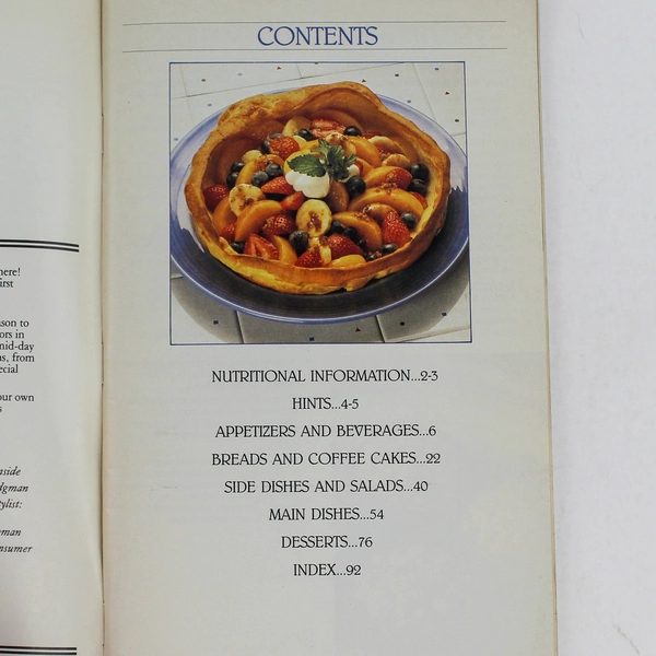 Pillsbury Come For Brunch II Cookbook 1984 Good Pre-Owned Condition