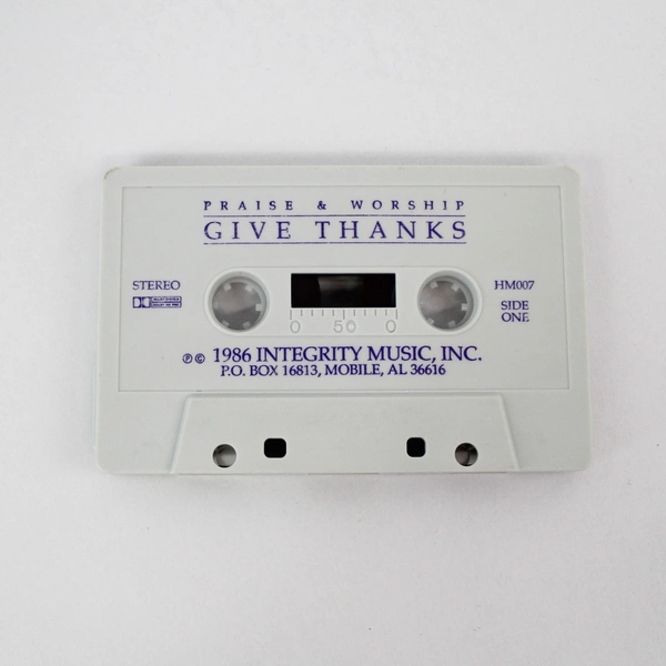 Give Thanks Praise Worship 1986 Cassette Integrity Music Don Moen