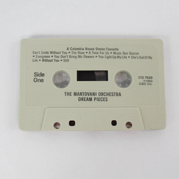 Cassette The Mantovani Orchestra Dream Pieces Columbia House Records 1983