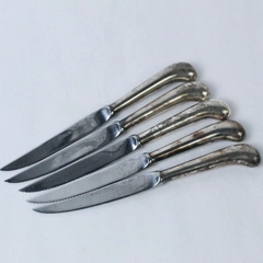 Lot Of 5 Eales 1779 Sheffield 6" Knives Stainless Steel