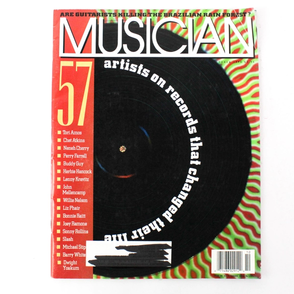 Musician Magazine October 1994 Tori Amos Chet Atkins Lenny Kravitz