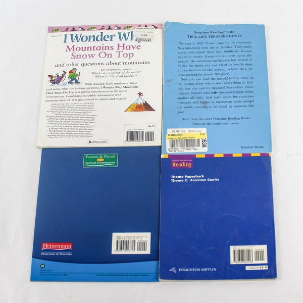 Lot of 4 Educational Non-Fiction Children's Books Grand Canyon & More