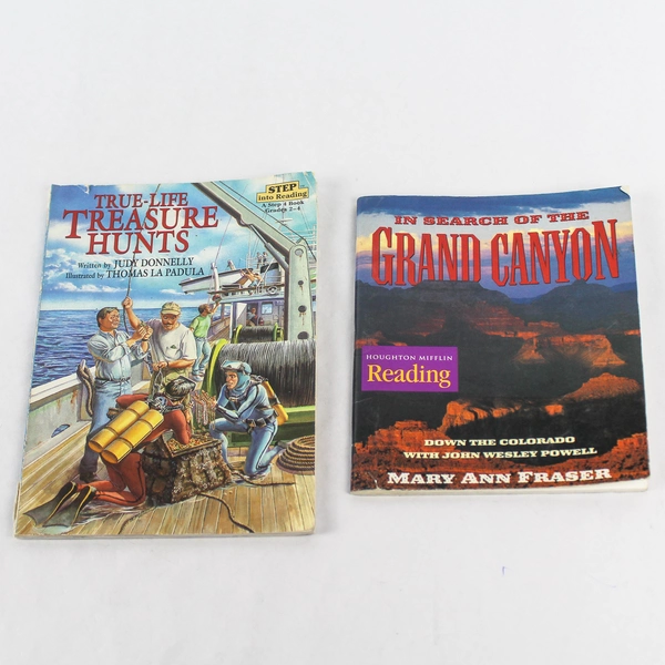Lot of 4 Educational Non-Fiction Children's Books Grand Canyon & More