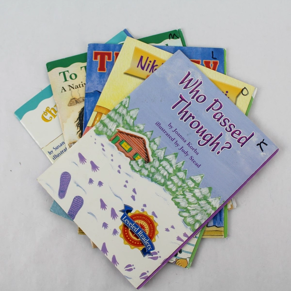 Lot of 5 Houghton Mifflin Leveled Readers Children's Books