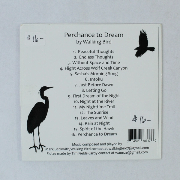 Perchance to Dream CD by Walking Bird Ambient Flute Music Good Condition