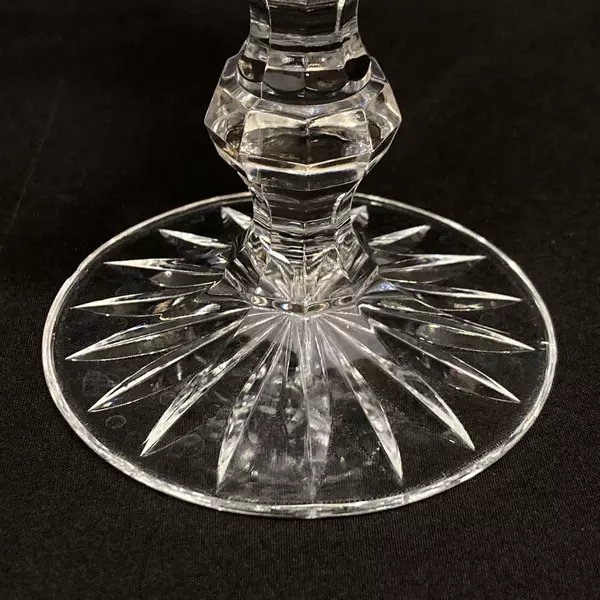 Set of 4 Mikasa Heiress Crystal Water Goblets 6 Inch