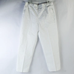 The Tog Shop Petites Women's White Pull-on Elastic Waist Pants Size 14P