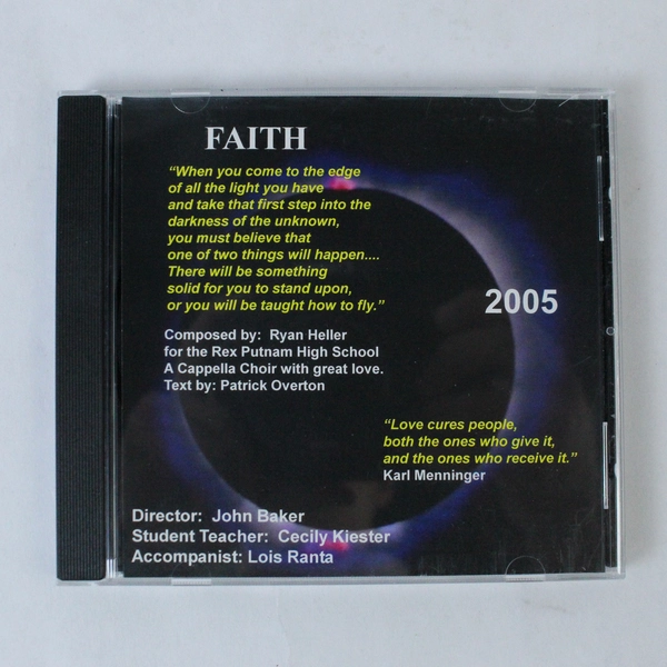 Rex Putnam High School 2005 A Cappella Choir & Choralaires Faith John Baker CD