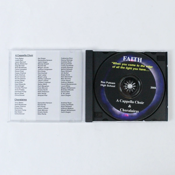 Rex Putnam High School 2005 A Cappella Choir & Choralaires Faith John Baker CD