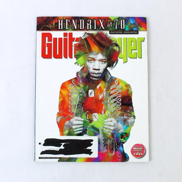 Guitar Player Magazine May 2012 Jimi Hendrix at 70 Mastodon Santana