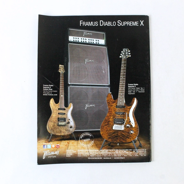 Guitar Player Magazine April 2011 Andreas Varady Jazz Guitar Steve Vai