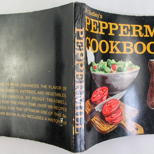 Mr. Dudley's Peppermill Cookbook by Peggy Treadwell 1970 Pre-Owned Condition