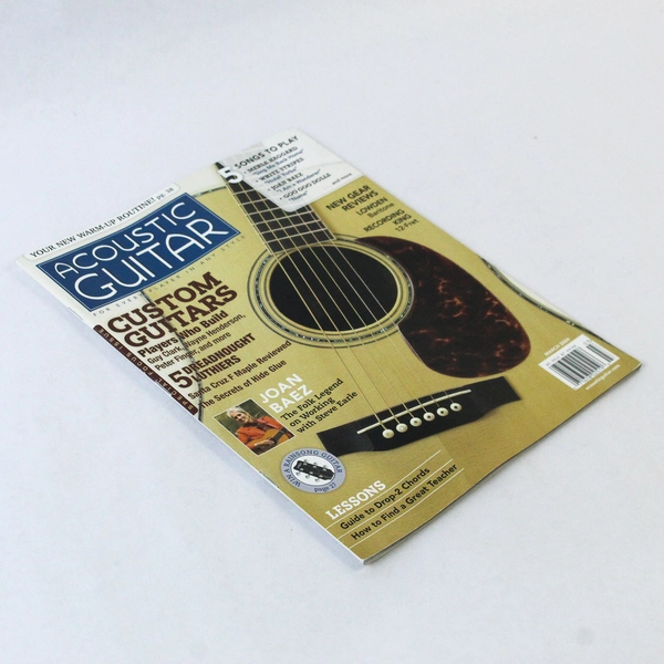 Acoustic Guitar Magazine March 2009 Joan Baez Steve Earle Custom Guitars