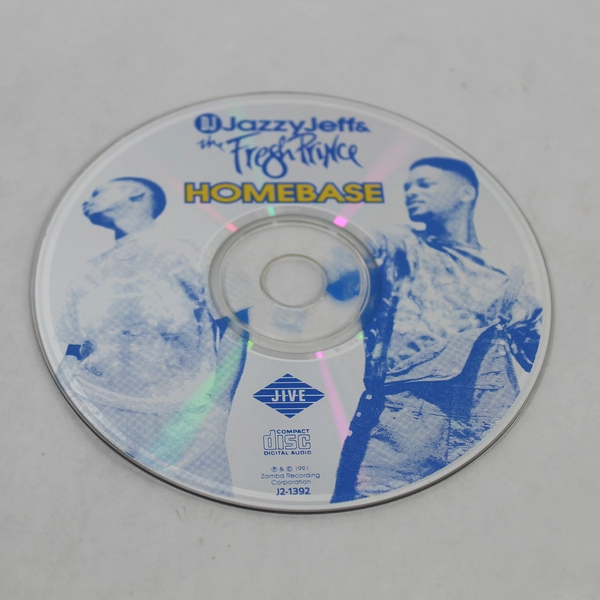 DJ Jazzy Jeff & The Fresh Prince Homebase CD 1991 Jive Rap Hip Hop J21392