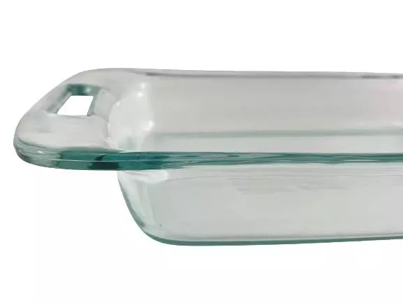 Pyrex 3 Quart Clear Glass Casserole Dish 233R 13x9x2 Ovenware Pre-owned