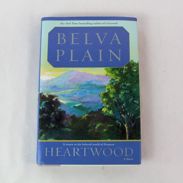 Heartwood by Belva Plain 2011 Hardcover Ex Libris
