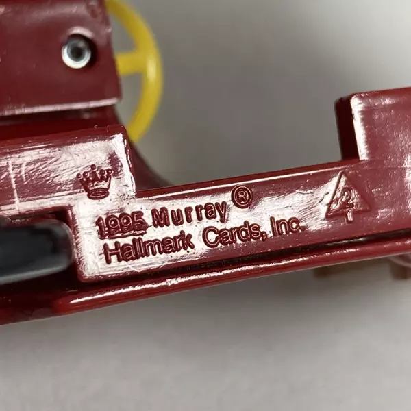 Three Hallmark Keepsake Ornaments Murray Fire Truck Great Getaways Snow Sweetie