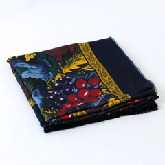 Symphony Scarfs Navy Blue Graphic Scarf 34.5 Inch