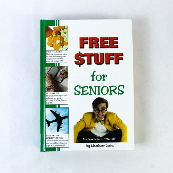 Free Stuff for Seniors Matthew Lesko With Mary Ann Martello 1999 Hardcover