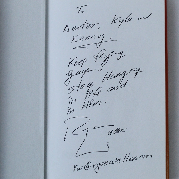 Hungry Fuelling Your Best Game by Ryan Walter Signed Hardcover Good Condition